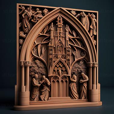 3D model Church of England (STL)